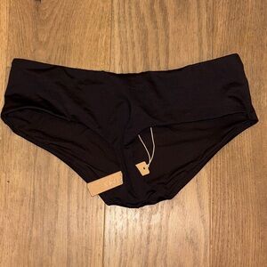 SKIMS Black Women's Hipster Bikini Bottom